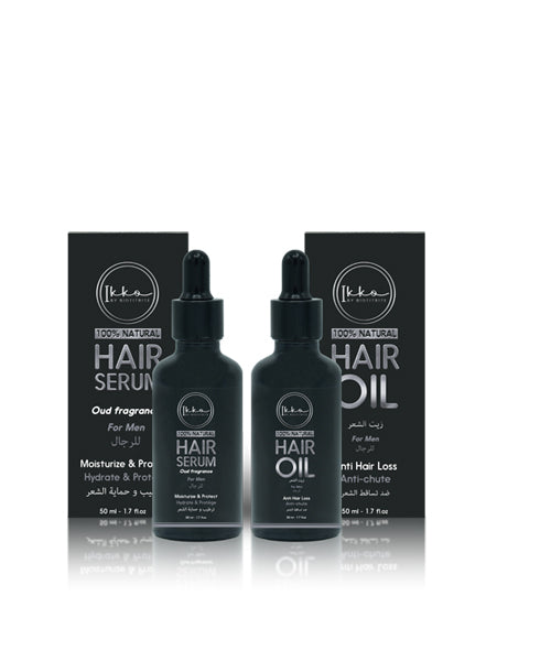 Pack Huile & Sérum pour Cheveux Homme